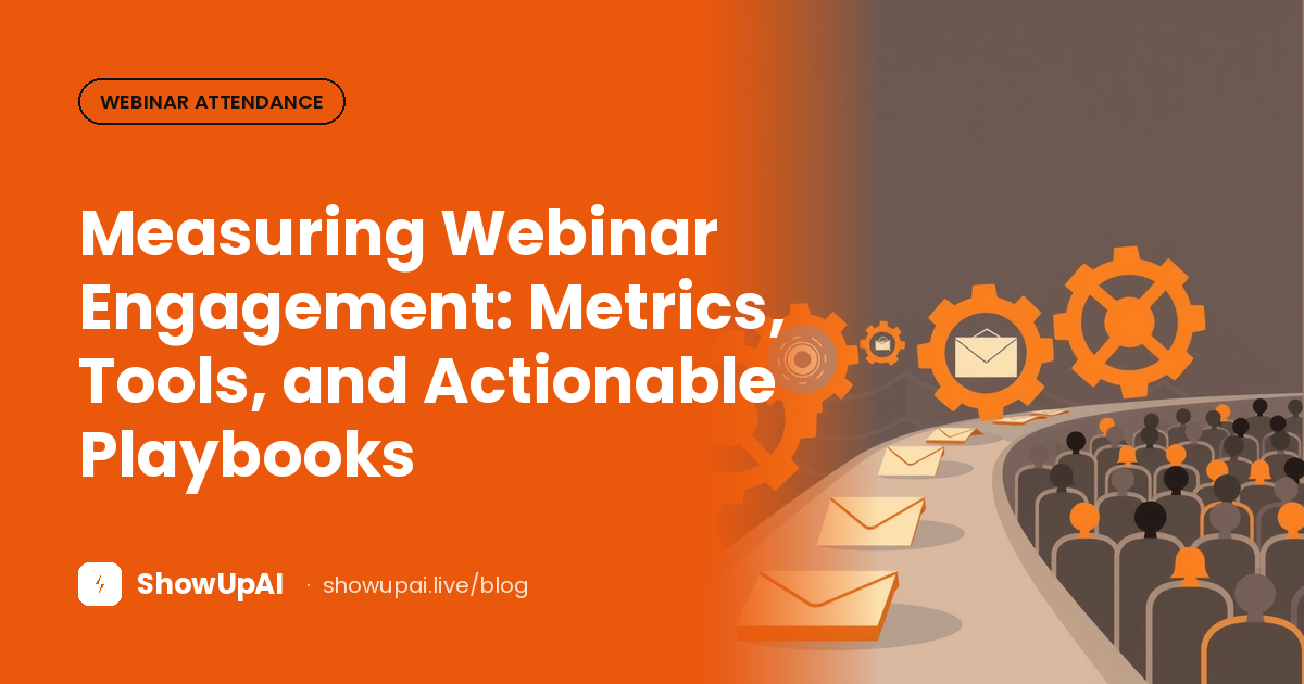 Measuring Webinar Engagement: Metrics, Tools, and Actionable Playbooks