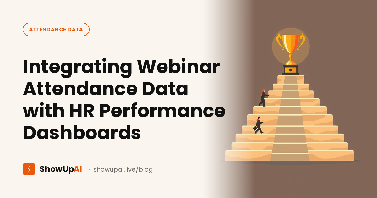 Integrating Webinar Attendance Data with HR Performance Dashboards