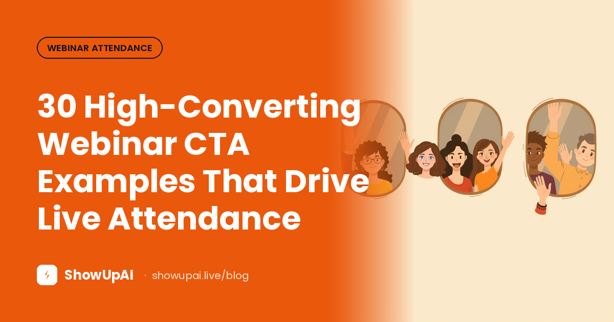 30 High-Converting Webinar CTA Examples That Drive Live Attendance