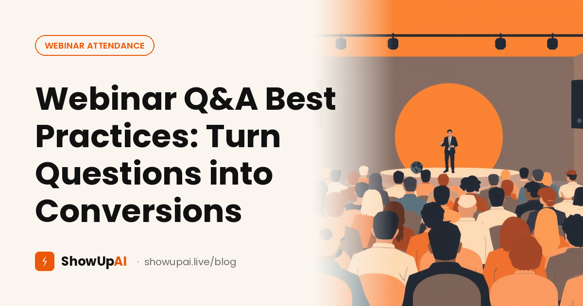 Webinar Q&A Best Practices: Turn Questions into Conversions